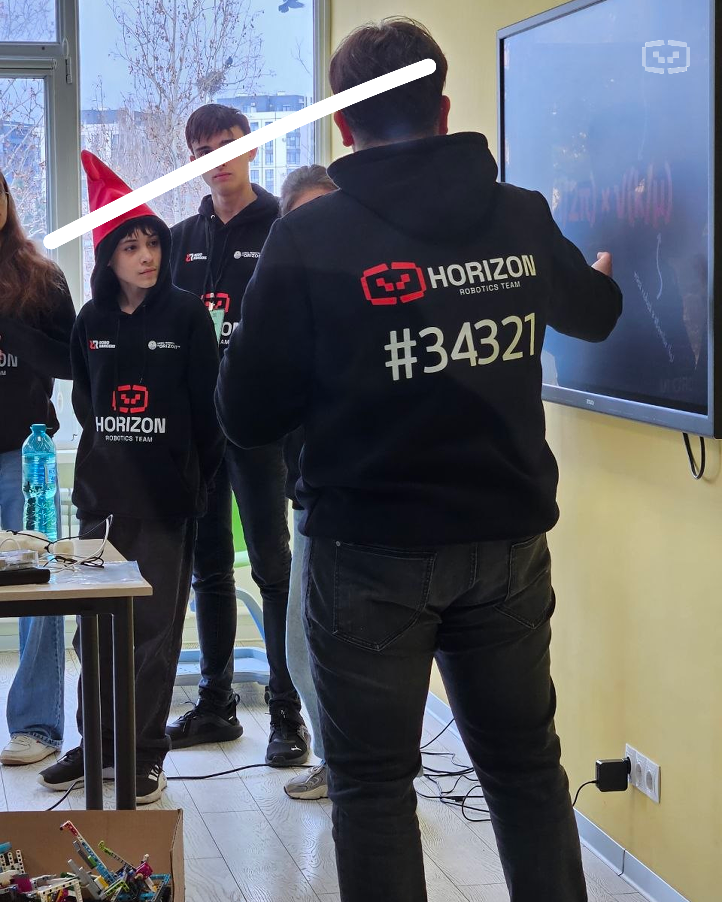 Team portrait during Horizon Robotics early season